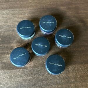 6 bareMinerals eyeshadows